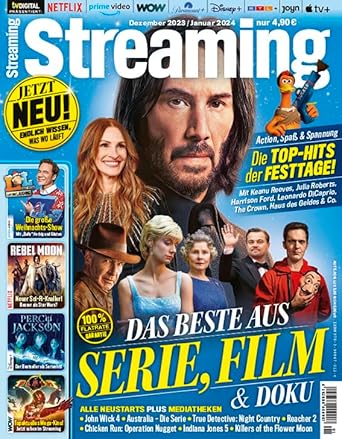 Streaming Magazin (Ausgabe 01/2024) Erscheinungstermin: 30. November ...